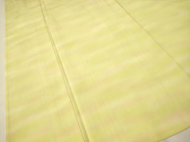 平和屋着物▽虹色創家 本郷大田子 小紋 単衣 霞文 正絹 逸品 未使用 CAAT9208dy