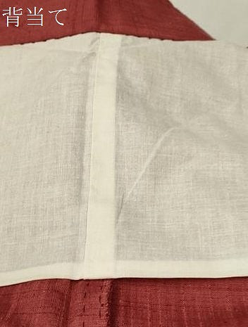 平和屋着物▽上質な紬 単衣 色無地 臙脂色 正絹 逸品 CAAT9212dy
