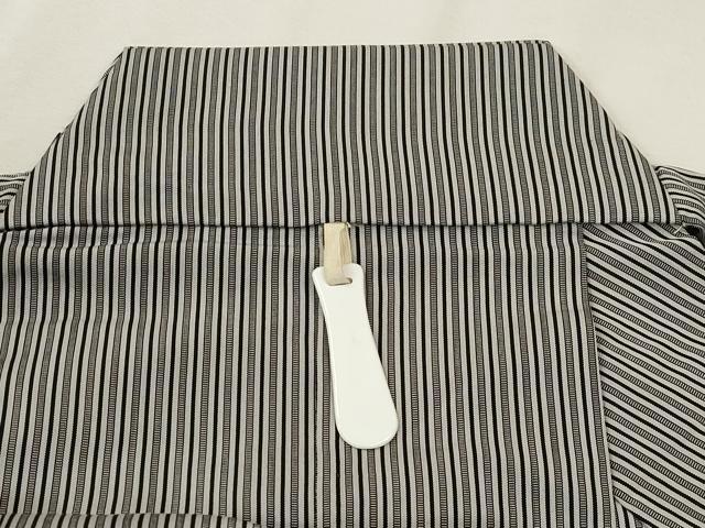 平和屋着物●男性 馬乗り袴 縞 正絹 逸品 CAAT9300dy