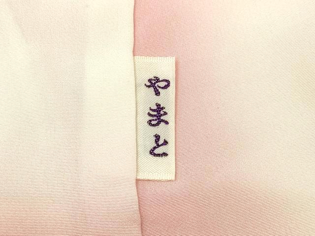 平和屋着物●上質な紬 草花文 やまと誂製 正絹 逸品 CAAT9321dy