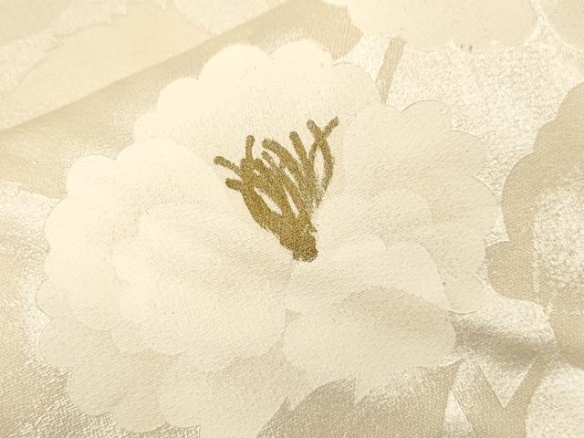 平和屋着物●訪問着 草花文 金銀彩 正絹 逸品 CAAT9324dy