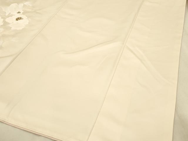 平和屋着物●訪問着 草花文 金銀彩 正絹 逸品 CAAT9324dy