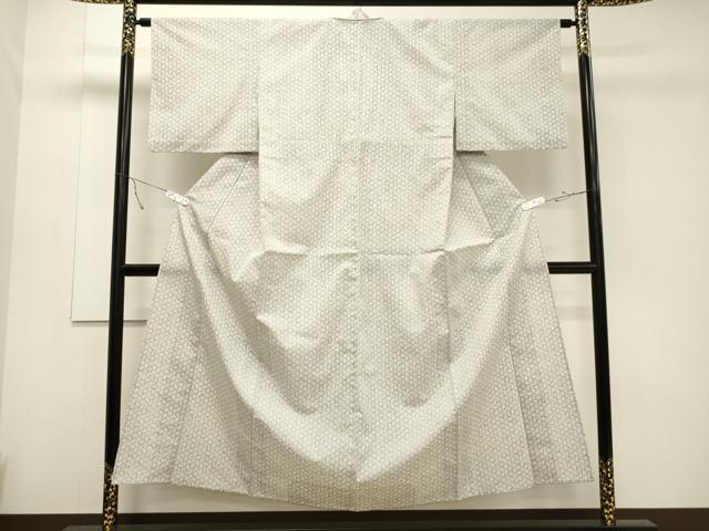 平和屋着物▽小紋 単衣 吉祥文 洗える着物 CAAT9539dy