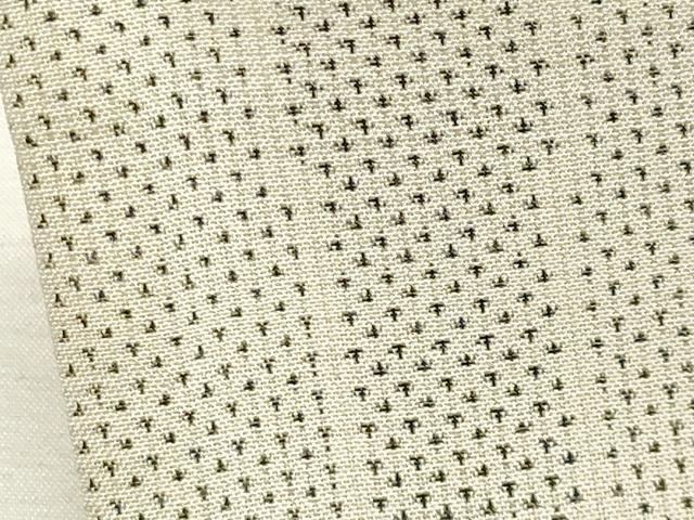 平和屋着物▽本場大島紬 単衣 白大島 立涌文 正絹 逸品 CAAT9655gh