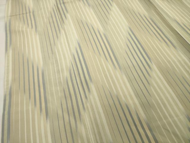 平和屋着物*夏物 明石ちぢみ 吉祥間道 正絹 逸品 CAAT9955gh