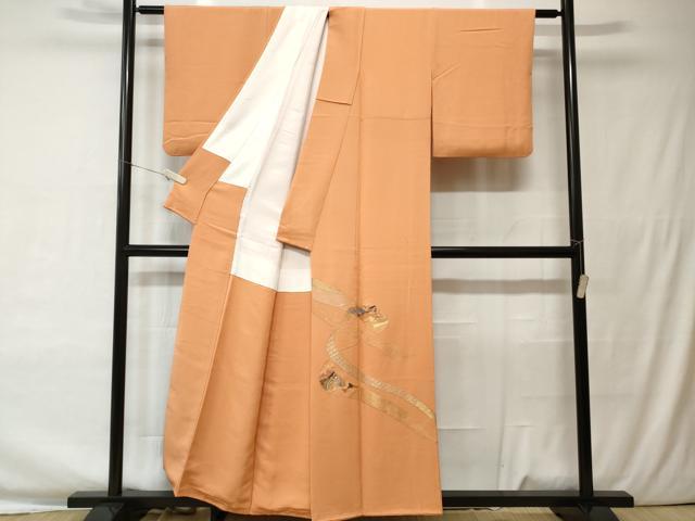 平和屋着物■豪華色留袖 寿光織 人物文 金銀糸 正絹 逸品 CAAU0692ev