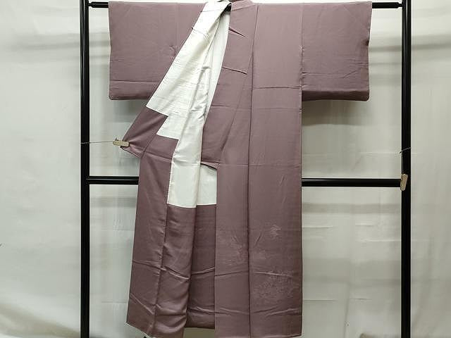 平和屋着物■豪華色留袖 雲取り風景地紋 浅紫色 正絹 逸品 CAAU0852yk