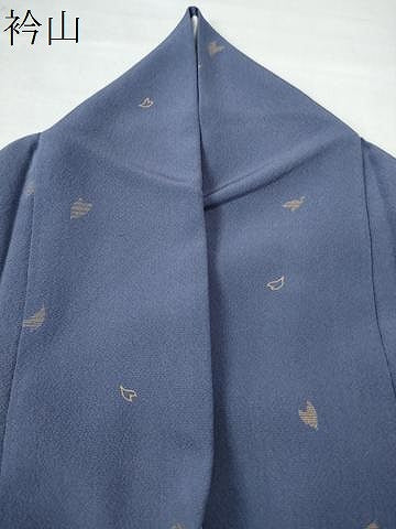 平和屋着物●友禅作家の巨匠 浅井青仁 色留訪問着 糸巻き草花文 金彩 正絹 逸品 CAAU1832yc