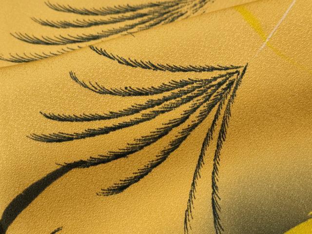 平和屋着物●上質な小紋 芒 暈し染め 正絹 逸品 CAAU1843yc