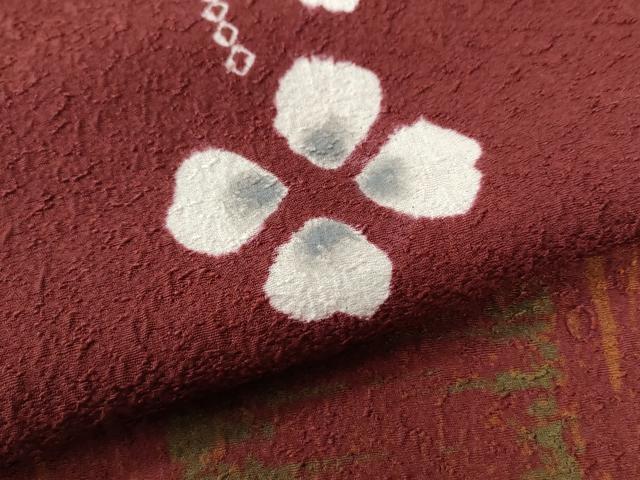 平和屋着物●ファッションデザイナー HIROKO KOSHINO コシノヒロコ 訪問着 枝花文 正絹 逸品 CAAU2124yc