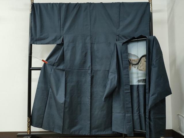 平和屋着物●男性 本場大島紬 アンサンブル 100亀甲 総詰め キングサイズ 正絹 逸品 CAAU2495yc
