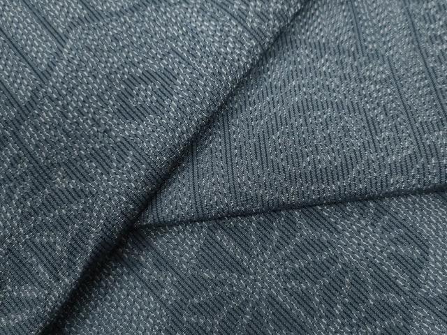 平和屋着物●上質な紬 亀甲吉祥文 やまと誂製 正絹 逸品 CAAU2541yc