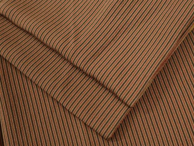 平和屋着物●上質な小紋 縞 正絹 逸品 CAAU2652yc