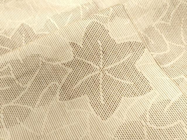 平和屋着物●上質な紬 楓尽くし 正絹 逸品 CAAU2749yc