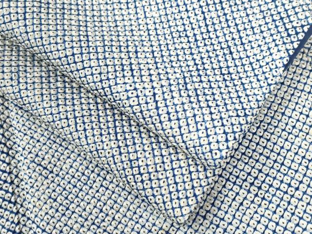 平和屋着物●上質な小紋 本疋田絞り 総絞り 正絹 逸品 CAAU2803yc