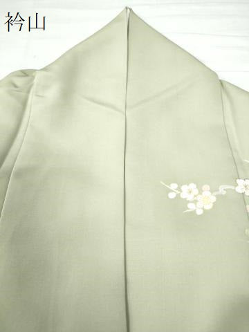 平和屋着物●創業460年・千總 訪問着 駒刺繍 霞松梅花文 金彩 松坂屋扱い 正絹 逸品 CAAU2809yc