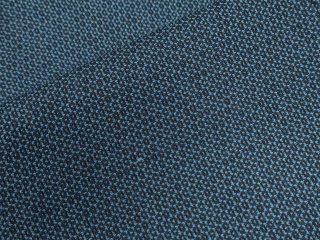平和屋着物●男性 紬 アンサンブル 100亀甲 正絹 逸品 CAAU2838yc