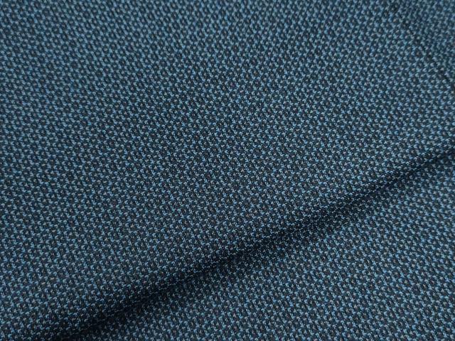 平和屋着物●男性 紬 アンサンブル 100亀甲 正絹 逸品 CAAU2838yc