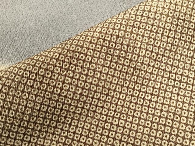 平和屋着物●訪問着 鹿の子文 鬼しぼ縮緬 正絹 逸品 未使用 CAAU2937yc
