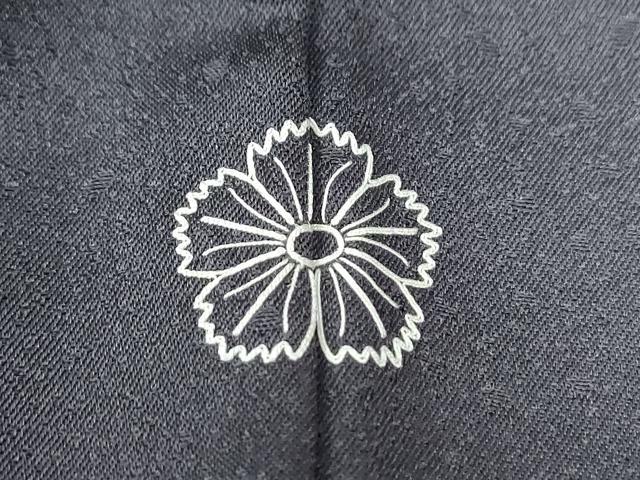 平和屋着物●訪問着 駒刺繍 鏡裏花文 正絹 逸品 CAAU2961yc