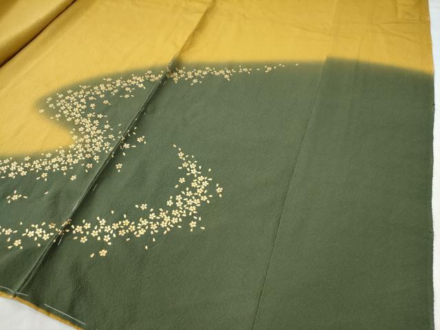平和屋着物●豪華振袖 草花丸文 金彩 仮絵羽 逸品 未使用 CAAU3051yc