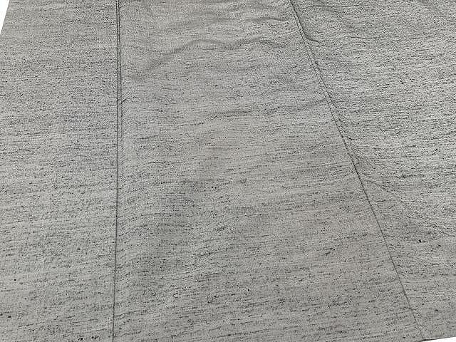 平和屋着物▽男性 紬 単衣 薄墨色 正絹 逸品 CAAU3800xi