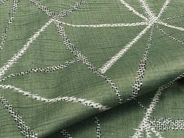 平和屋着物▽上質な紬 単衣 切嵌文 正絹 逸品 CAAU3848xi