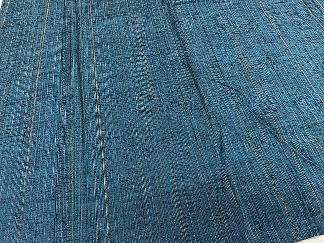 平和屋着物▽上質な紬 単衣 霞文 正絹 逸品 CAAU3853xi