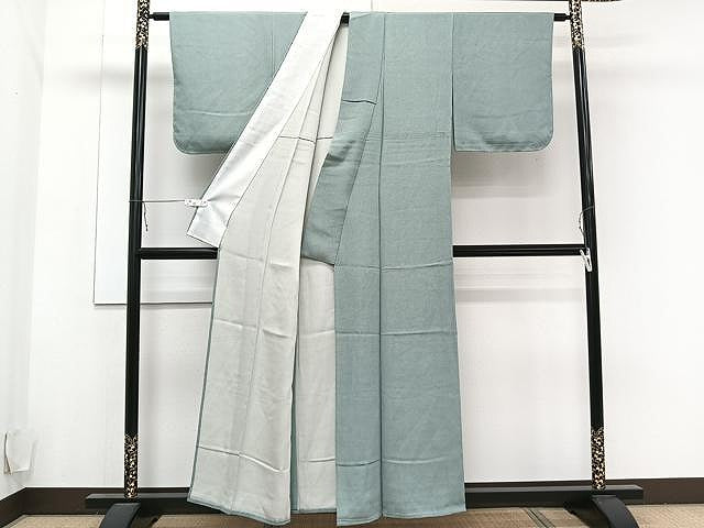 平和屋着物▽江戸小紋 単衣 鮫小紋柄 正絹 逸品 未使用 CAAU3888xi
