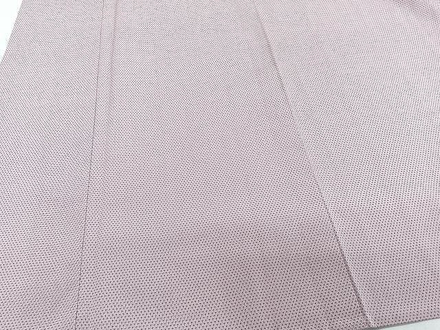 平和屋着物▽本塩沢 単衣 蚊絣 証紙付き 正絹 逸品 CAAU3898xi