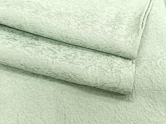 平和屋着物▽上質な色無地 単衣 山葵色 正絹 逸品 CAAU3903xi