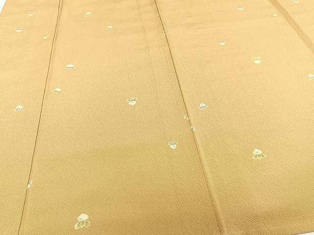 平和屋着物▽上質な小紋 単衣 かぶ 成り物 正絹 逸品 CAAU3926xi