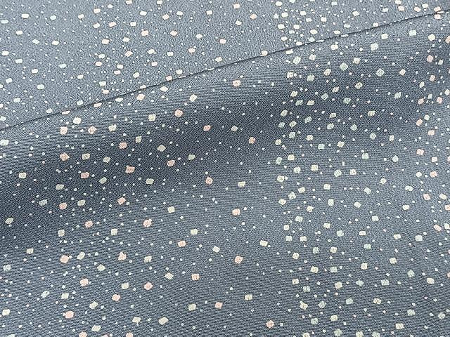 平和屋着物▽上質な小紋 単衣 霞間道 正絹 逸品 CAAU3938xi