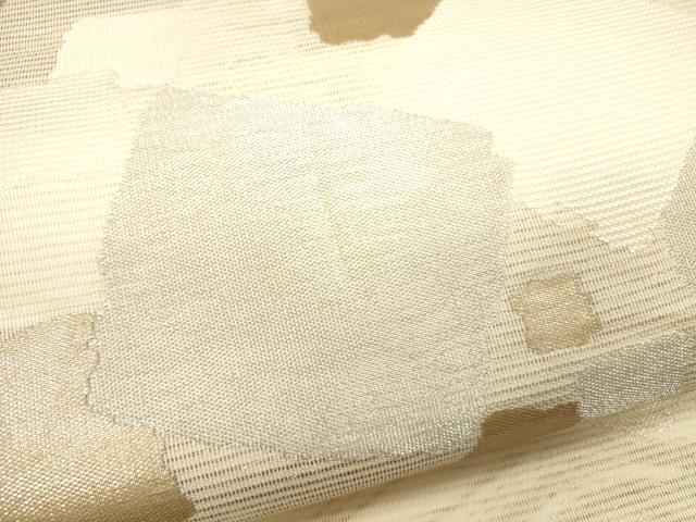 平和屋着物*夏物 六通柄袋帯 玉すだれ 金銀糸 正絹 逸品 CAAU4163eg