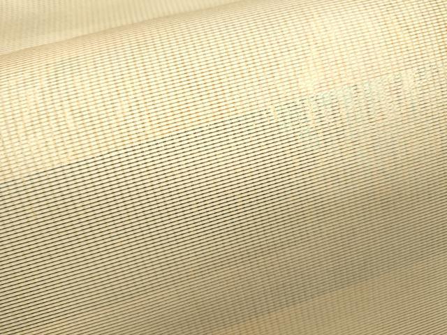 平和屋着物*夏物 六通柄袋帯 横段文 金糸 正絹 逸品 CAAU4365eg