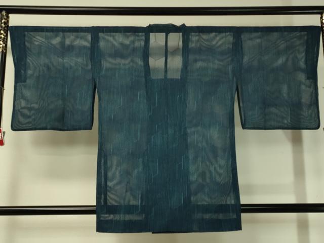 平和屋着物▽道行コート スリーシーズン 春夏秋 塵除け 亀甲文 洗える着物 CAAU5521vp