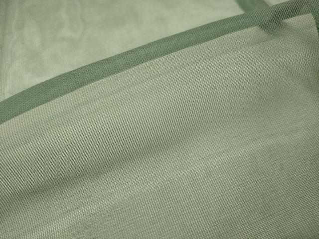 平和屋着物▽道行コート スリーシーズン 春夏秋 塵除け 紗 ロング丈 青鈍色 正絹 逸品 未使用 CAAU5592vp