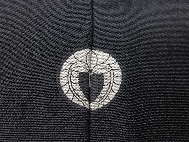 平和屋着物■豪華黒留袖 駒刺繍 吉祥御所車花文 金彩 正絹 逸品 CAAU7089ua