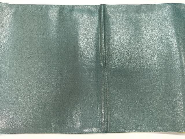 平和屋着物◎太鼓柄袋帯 草花文 金彩 正絹 逸品 CAAU7464nb