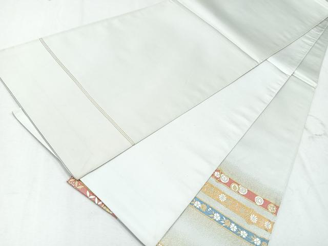 平和屋着物◎六通柄袋帯 唐織 吉祥竹文 金糸 ますいわ屋扱い 正絹 逸品 CAAU7517nb