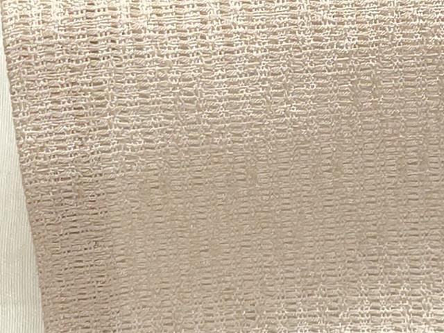 平和屋着物*夏物 小紋 紗 雪輪重ね文 金彩 正絹 逸品 CAAU8857gh