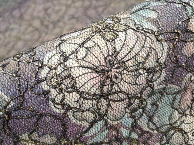 平和屋着物●太鼓柄袋帯 総刺繍 辻が花 正絹 逸品 CAAU9488hy