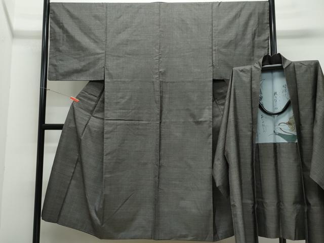 平和屋着物●男性 本場大島紬 アンサンブル 100亀甲 総詰め 正絹 逸品 CAAU9760vf