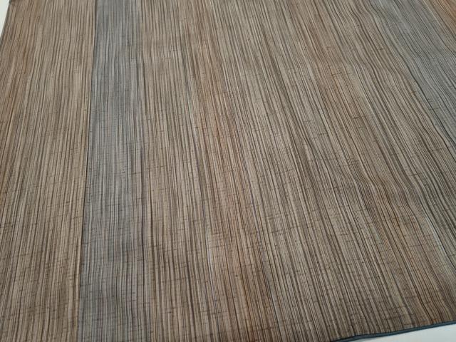 平和屋着物●上質な紬 縞 正絹 逸品 CAAU9877vf