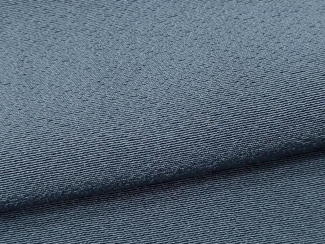 平和屋着物▽上質な色無地 単衣 御召御納戸 正絹 逸品 CAAV0957ou