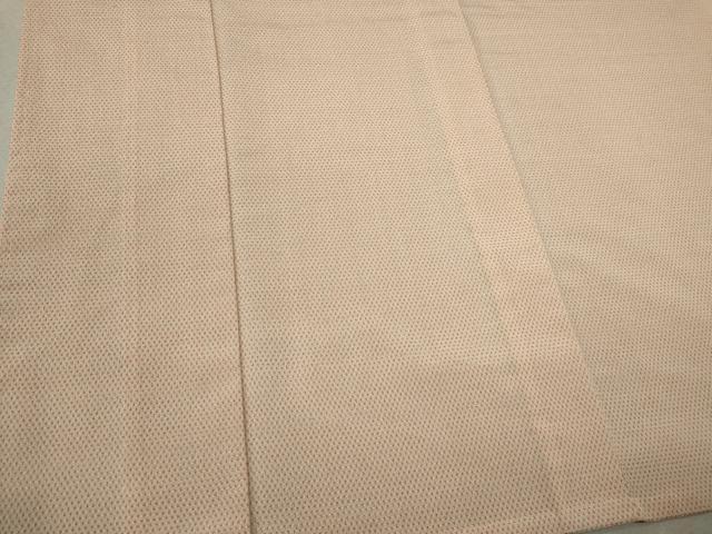 平和屋着物▽本塩沢 単衣 蚊絣 正絹 逸品 未使用 CAAV0969ou