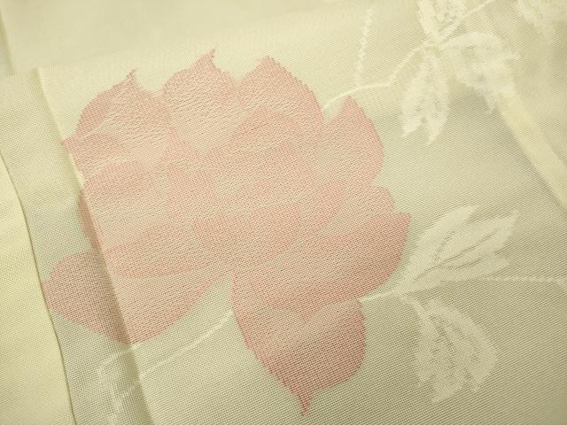 平和屋着物*夏物 小紋 紗 枝花文 正絹 逸品 CAAV2939ut
