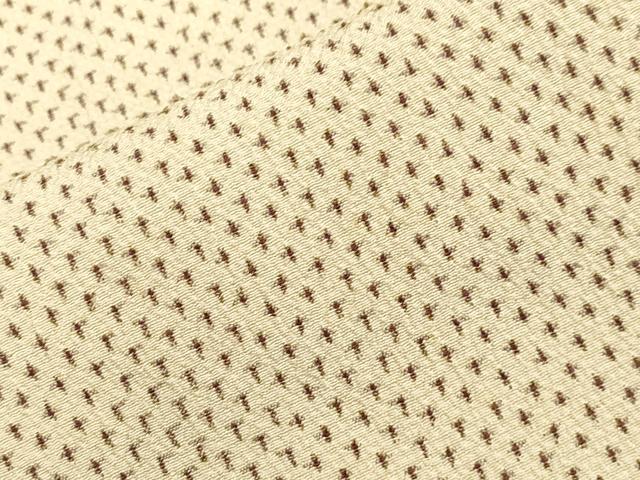 平和屋着物▽本塩沢 単衣 蚊絣 正絹 逸品 CAAV3761dy