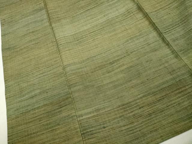 平和屋着物▽上質な紬 単衣 霞文 正絹 逸品 CAAV3775dy