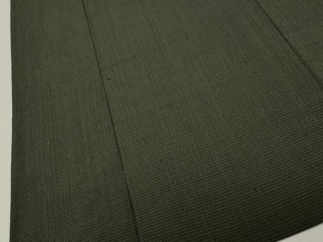 平和屋着物▽白鷹お召 単衣 吉祥文 正絹 逸品 CAAV3900dy